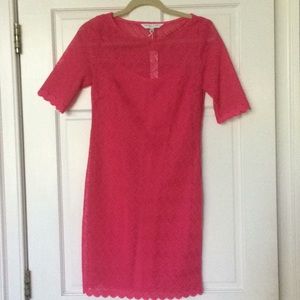 Trina Turk NWT pink sheath dress size 0